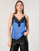 Blue Jasmine Sleeveless Blouse - Regatta Blue