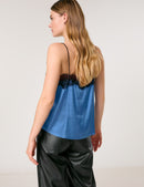 Blue Jasmine Sleeveless Blouse - Regatta Blue