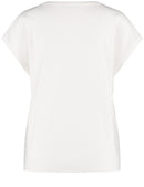 Blue Jasmine Short Sleeve T-Shirt - Off White