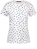 The Big Blue Print T-Shirt - Off White