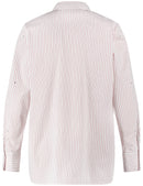 Parisian Vibes Blouse - White Stripe