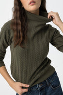 Deiopea Sweater - Patina Green