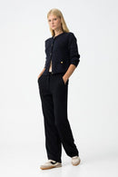 Viola Trousers - Dark Navy
