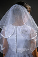 Lace Veil - White