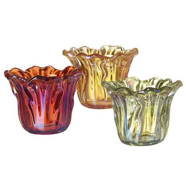 Three Glass Vase Mix