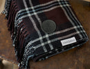 Broden Burgundy Acrylic Throw 140x185