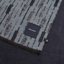 Jacovanni Stripe Scarf - Blue