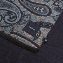 Jenero Paisley Scarf - Blue