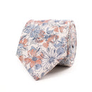 Genuino Flower Silk Tie - Multi