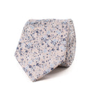 Field Flower Silk tie - Sky Blue