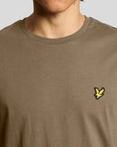 Plain T-Shirt - Khaki Ash