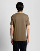 Plain T-Shirt - Khaki Ash