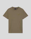 Plain T-Shirt - Khaki Ash