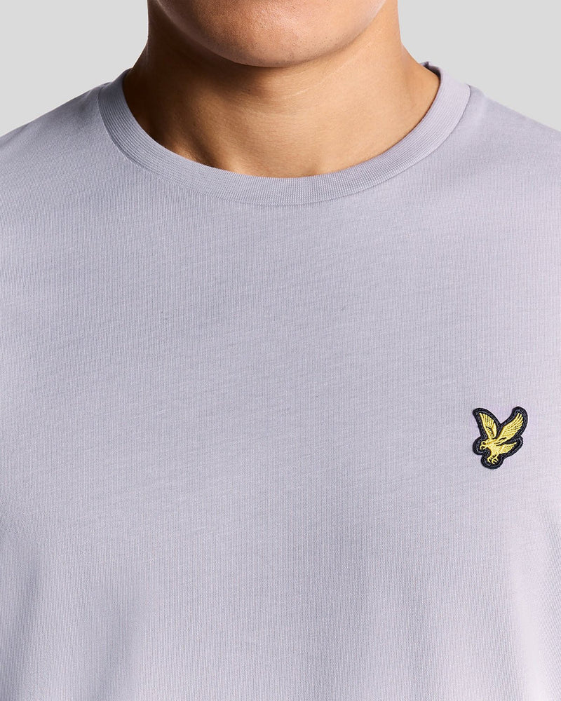 Plain T-Shirt - Ash Lilac