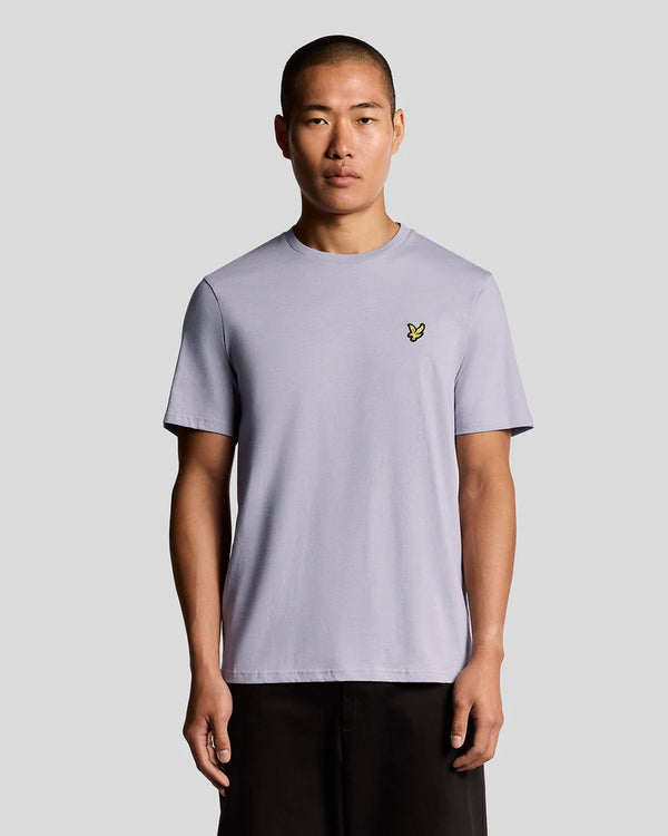 Plain T-Shirt - Ash Lilac