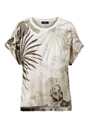 Aloe There Kimono Sleeve T-Shirt - Yellow Multi