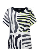 Diva StateOfMind Kimono Sleeve Tee - Yellow Multi
