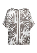 Aloe There Tunic Blouse - Brown Multi