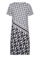 Colege Chic Reverisble Dress - Black Multi