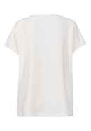 Golden Oasis Kimono Sleeve T-Shirt - Ecru