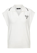 Colege Chic Slipover Jumper - Ecru