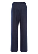 Long Trousers - Navy/white
