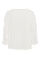 3/4 Sleeve Shirt - Brown Multi