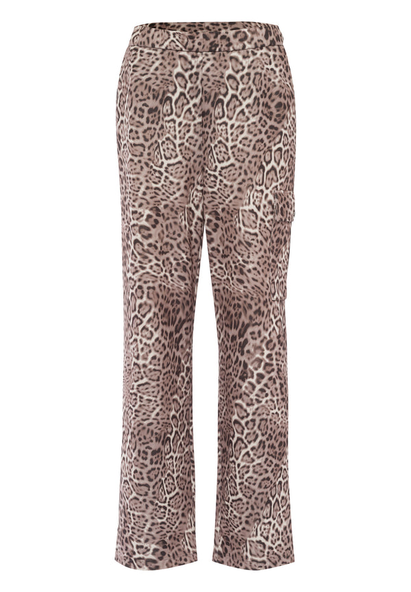 Long Trousers - Brown Multi
