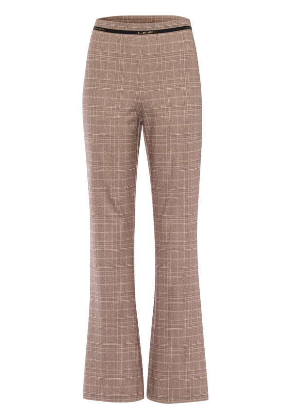 Long Trousers - Brown Multi