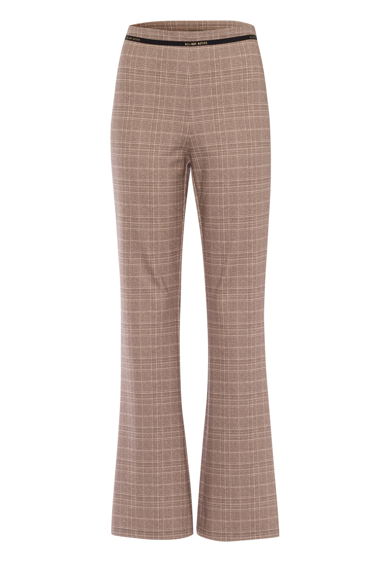 Long Trousers - Brown Multi