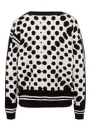 Round Neck Jumper - Black Multi