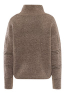 Round Neck Jumper - Truffle