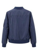 Zipped Jacket - Midnight Blue