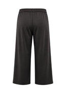 Drawstring Straight Trouser - Dark Chocolate
