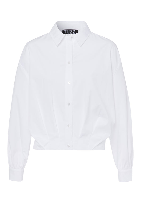 Long Sleeve Blouse - White