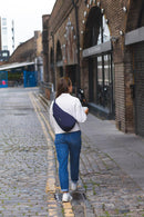 Textured Nylon Blue Night - Small Bag