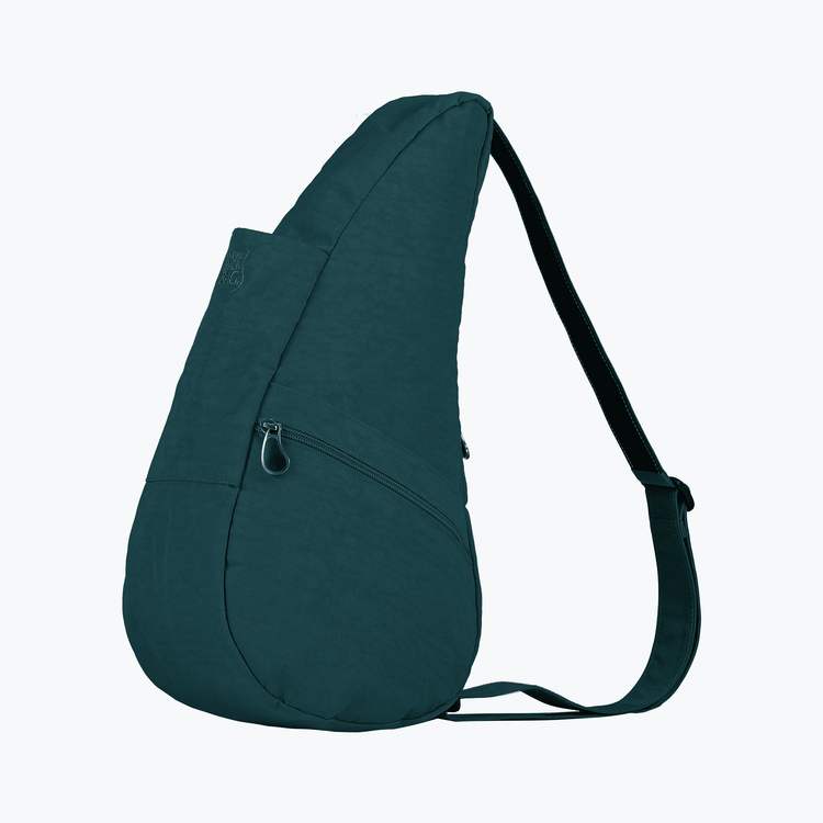 Textured Nylon Dark Teal - Small Bag
