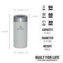 Aerolight Transit Mug 0.35 Litre - Fog Metallic