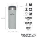 Aerolight Transit .47 Litre Mug - Fog Metallic