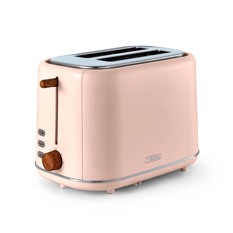 Scandi 2 Slice Toaster - Clay Pink