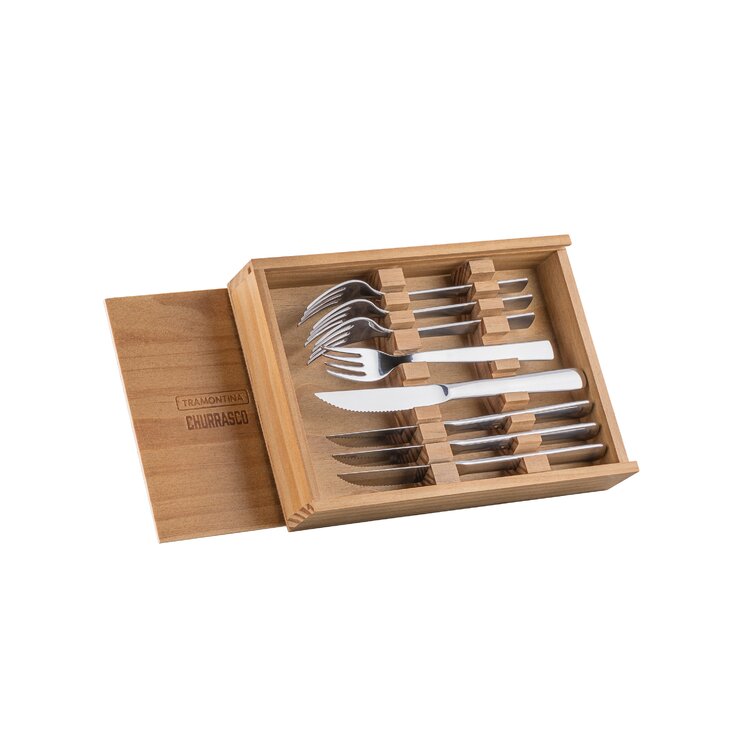 8 Piece Stainless Steel Cutlery Set