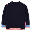 Jacquard Illustration Jumper - Navy