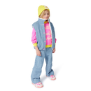 Sequin Hearts Jumper - Pink