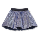 Mesh & Sequins Skirt - Multicolour