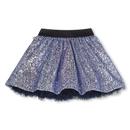 Mesh & Sequins Skirt - Multicolour
