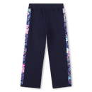 Sequin French Terry Joggers - Navy