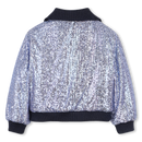 StandUp Collar Sequin Jacket - Multicolour