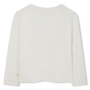 Sequins Jersey T-Shirt - Ivory