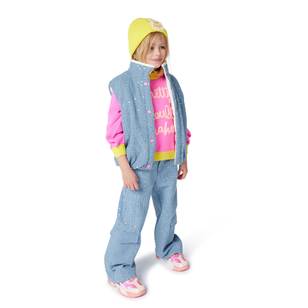 Sequin Jacquard Denims - Multicolour