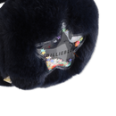 Faux Fur Earmuffs - Navy